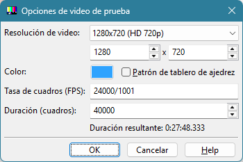 Vídeo de prueba